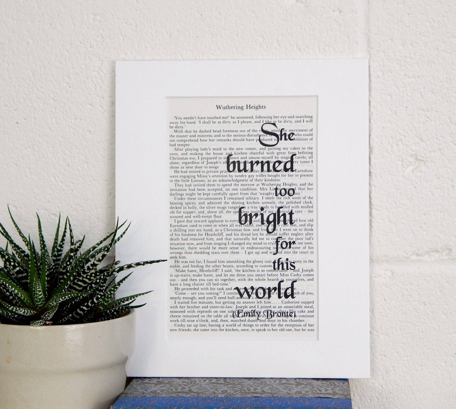 Vintage Wuthering Heights Book Page Quote Print, Emily Bronte Quote Wall  Art, Gothic Romantic Fiction, Book Lover Gift, Literary Decor - Etsy, image size:1586x1424