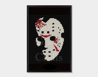 Cross Stitch Pattern Jason Vorhees