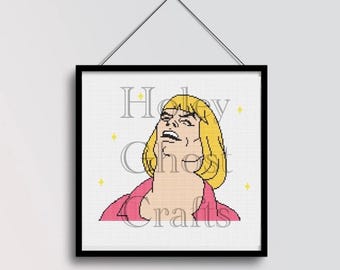 Cross Stitch Pattern He Man