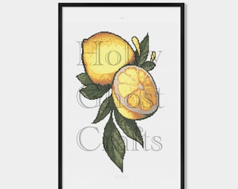 Cross Stitch Pattern Lemons