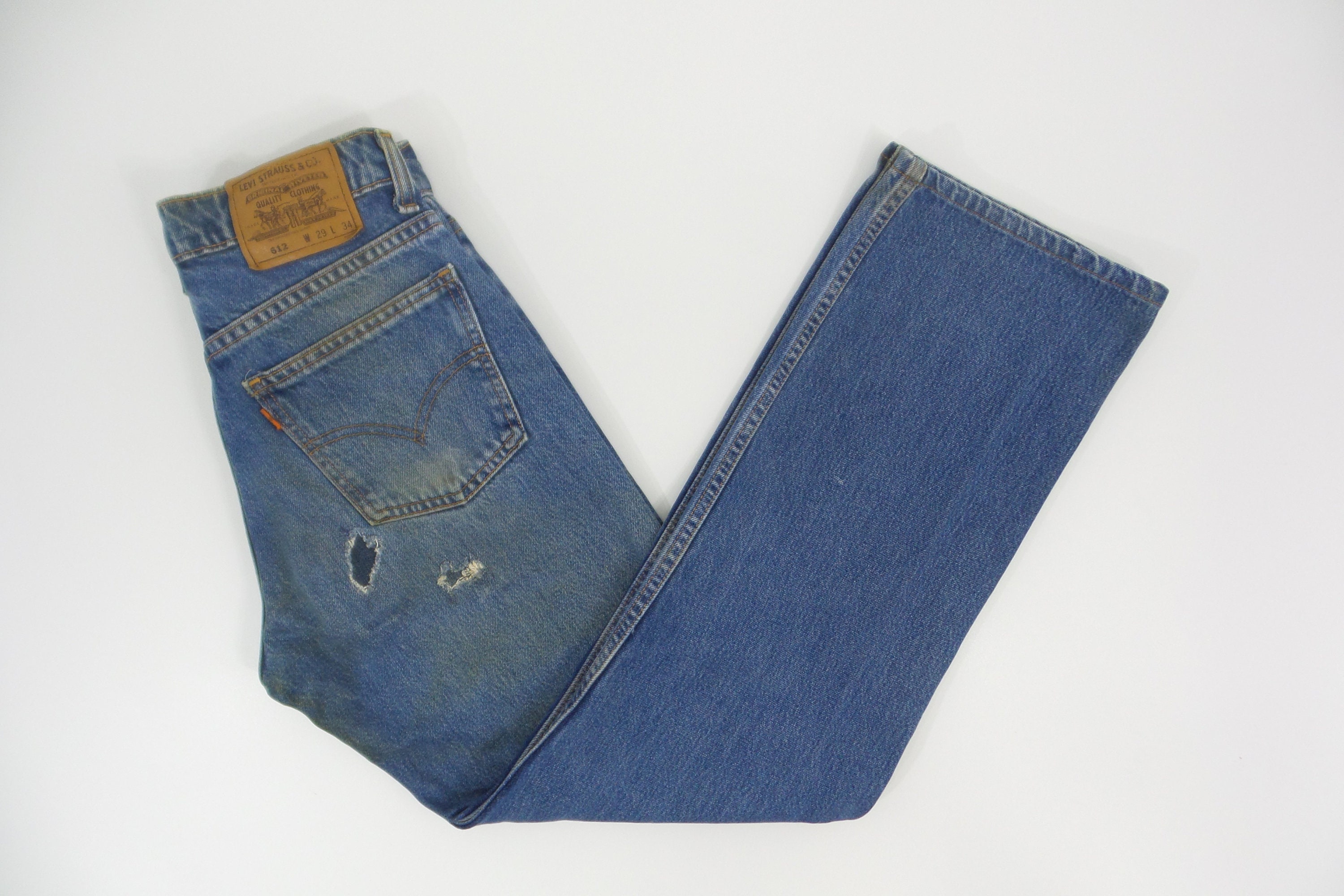 Levi's 612 Jeans  VINTAGE Levi's 612 0407 - Etsy Hong Kong