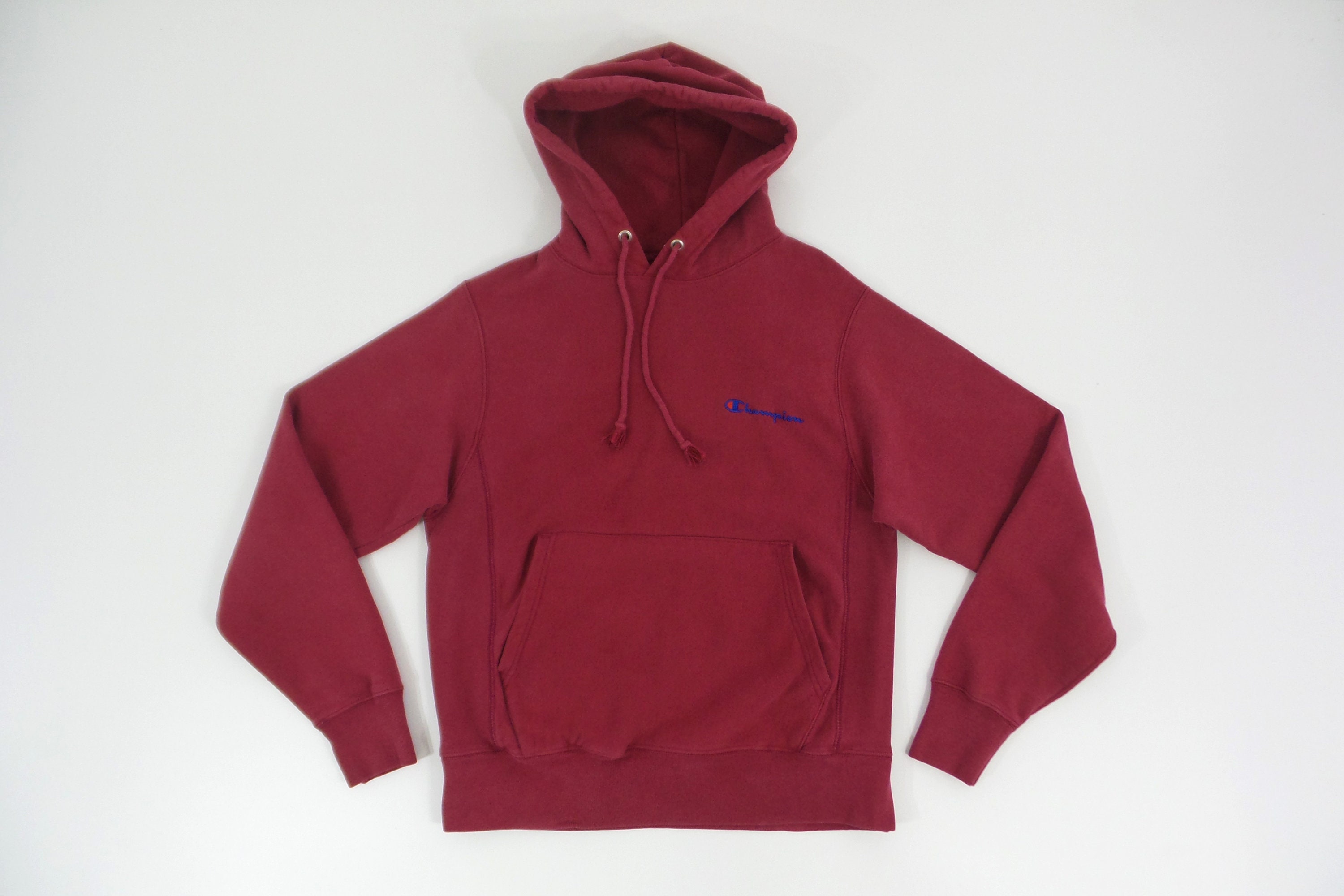 Champion Reverse Weave Red Hoodies Etsy