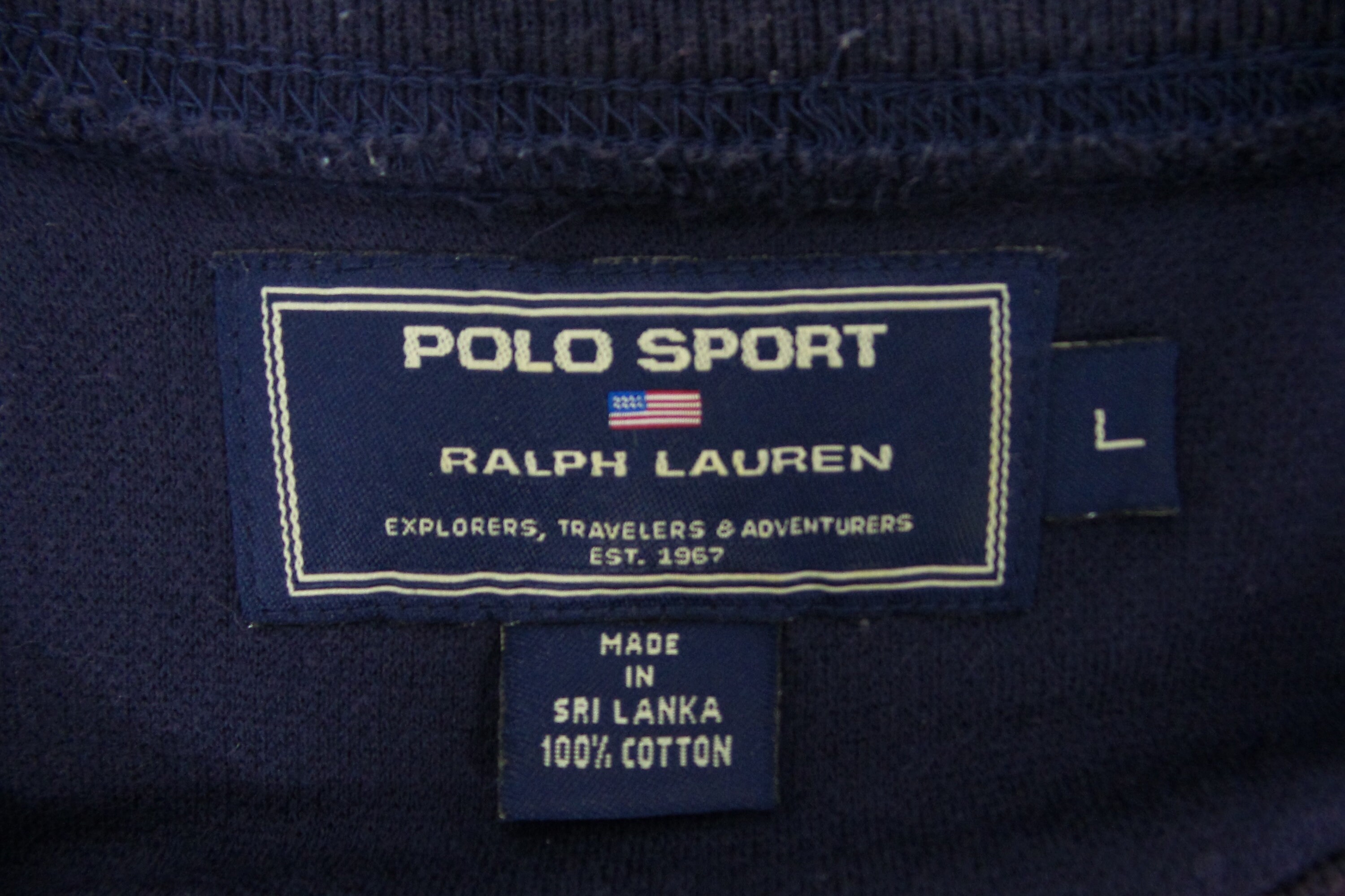 Ralph Lauren T-shirts VINTAGE Polo Sport Ralph Lauren Single ...