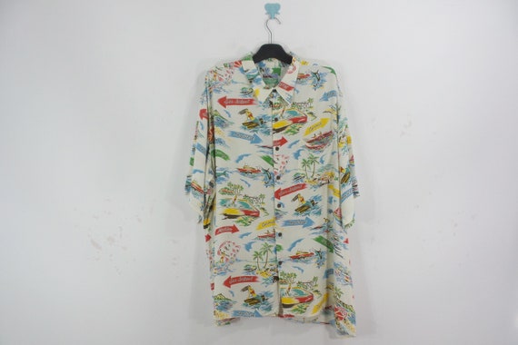 Reyn Spooner Shirt VINTAGE Rey Spooner 'Island' De