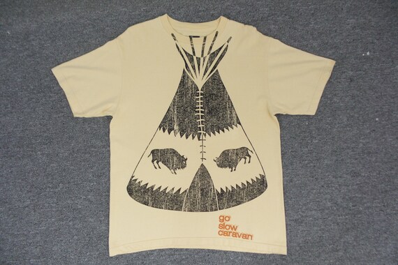 Go Slow Caravan T Shirt Short Sleeve Crew Neck Print Gem Go Slow Caravan T Shirt Short Sleeve Crew Neck Print Gem