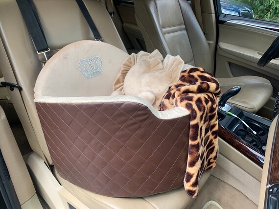 Brown Car Seat Car Seat for Dogs Car Seat for Cats Car Seat 