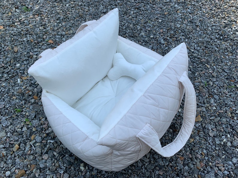 Exclusive Beige and Pink Car Seat Carrying Bag. 2 in 1 Car Etsy