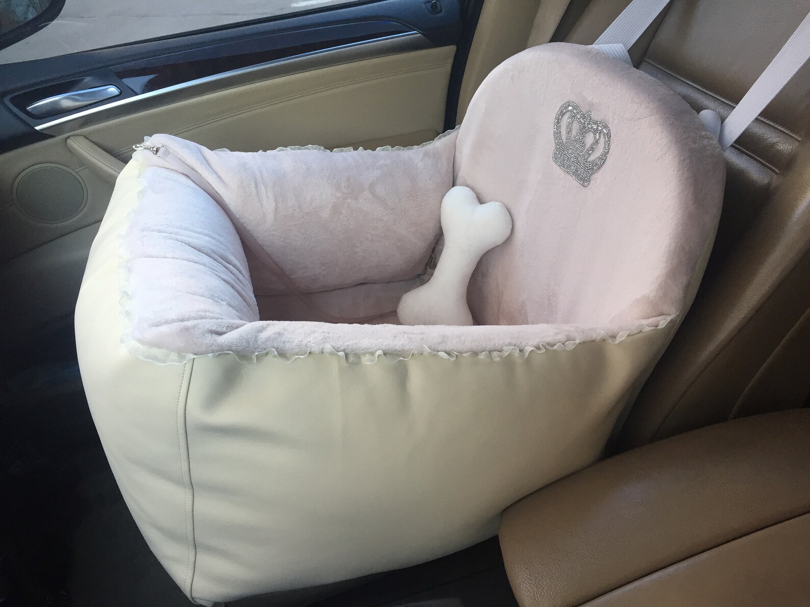 Car Seat Car Seat for Dogs Car Seat for Cats Beige Car Seat Etsy