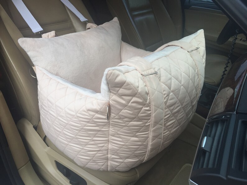 Exclusive Beige and Pink Car Seat Carrying Bag. 2 in 1 Car Etsy