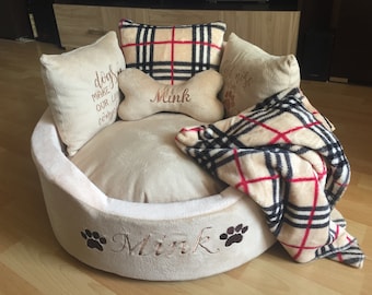 dog bed, lounger-bed for dogs lounger-bed for cats bed for dogs and cats elegant lounger-bed soft bed for pets
