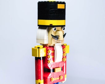 Nutcracker Brick Kit - bricks and full color instructions / Build it yourself / For kids and adults