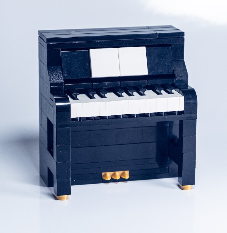 Piano Brick Kit Bricks and Full Color Instructions / Build Etsy