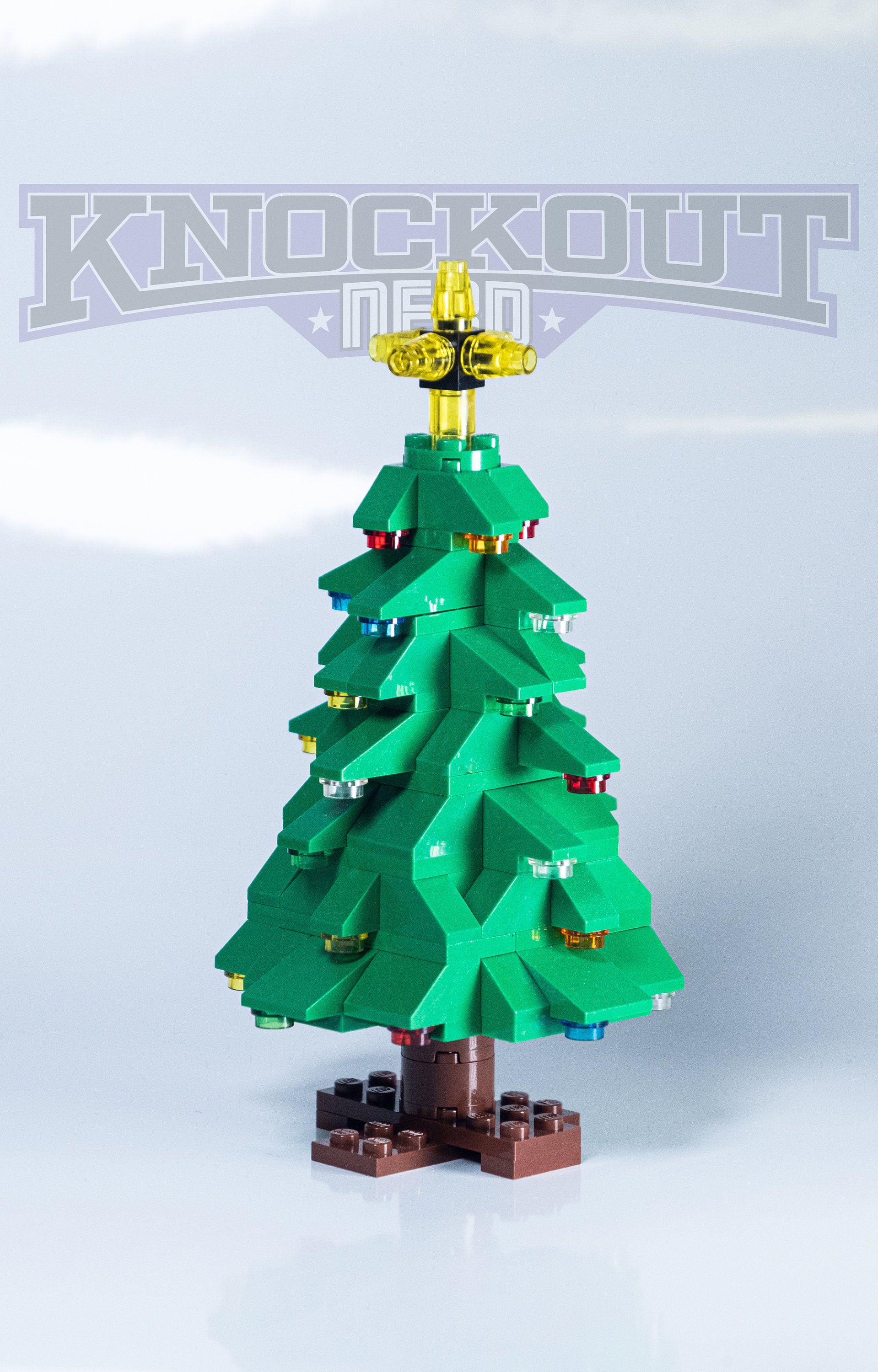 Christmas Tree Brick Kit Lego Bricks And Full Color Etsy