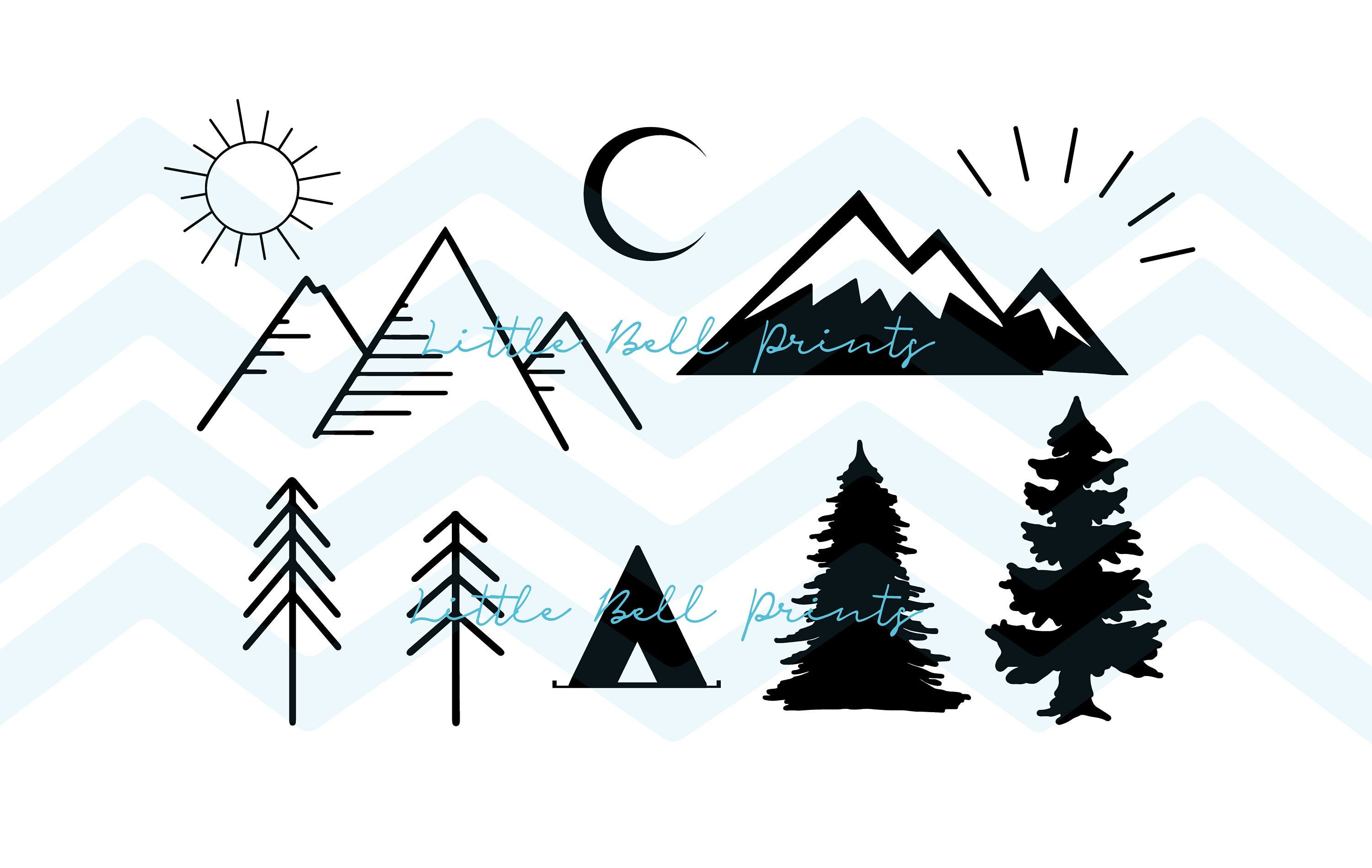 Free Free 192 Camping Trees Svg SVG PNG EPS DXF File