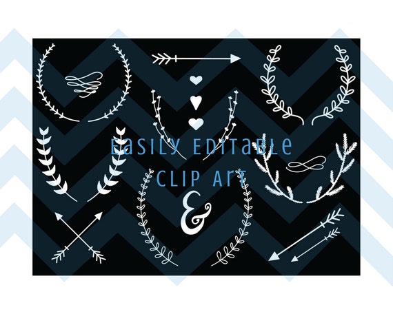 Download Laurels Clip Art Laurel Svg Bundle Laurel Svg Arrow Svg Etsy PSD Mockup Templates