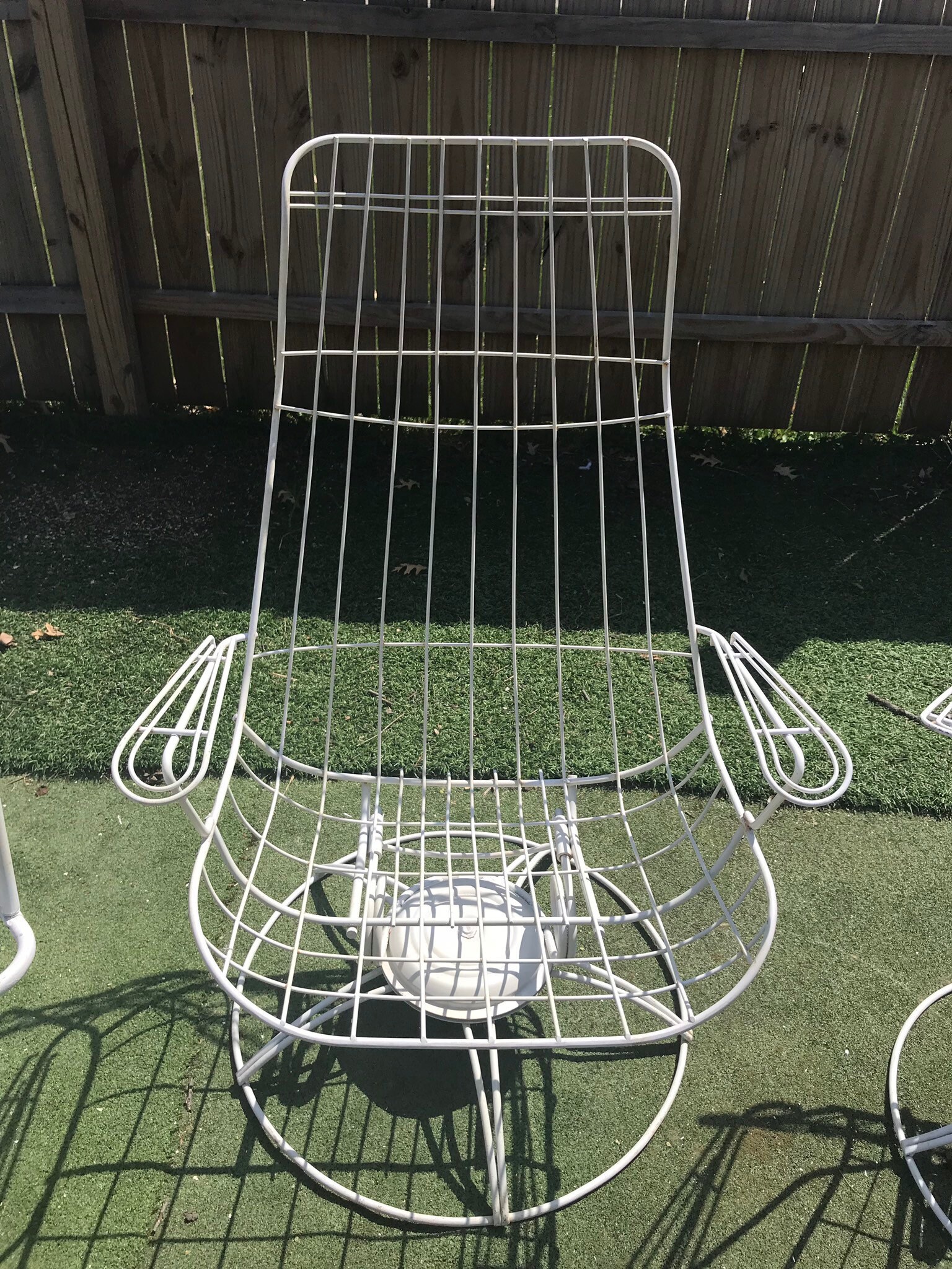 MID CENTURY HOMECREST Patio Furniture Set of 6! Vintage Bottemiller