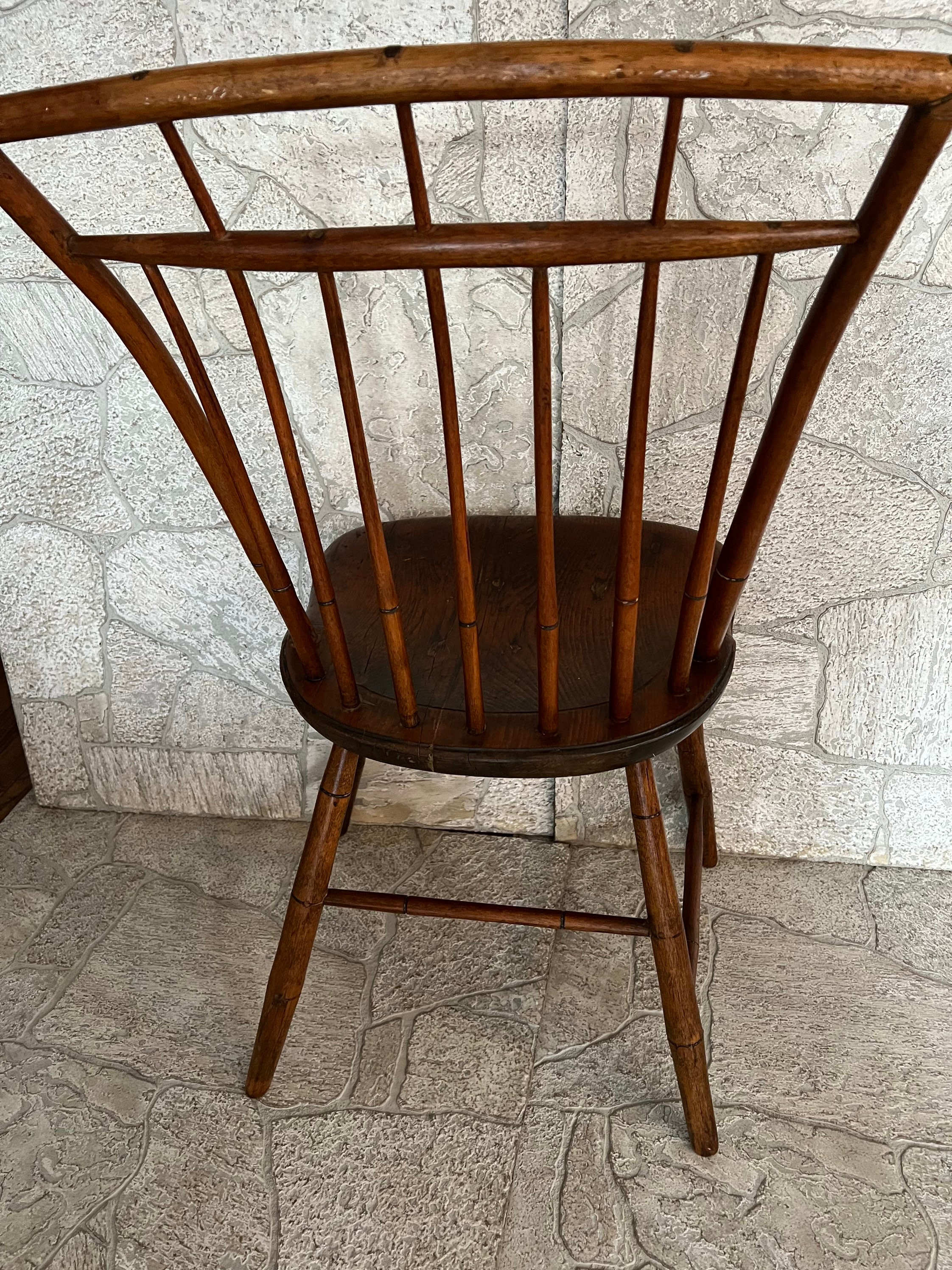Early 19th Century Bird Cage Chair / Windsor Bird Cage Side Chair Etsy