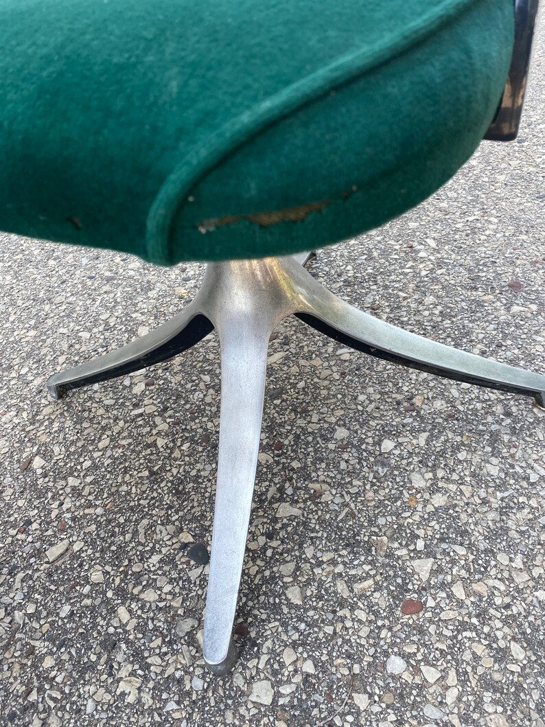 4 Howell Swivel Lucite Green Velour Chairs / Retro Lucite Etsy