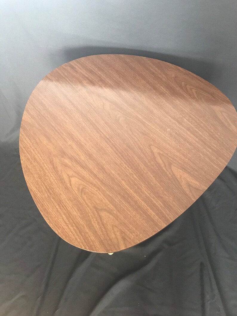 Mersman Guitar Pick Table Mid Century Modern Tripod End Etsy