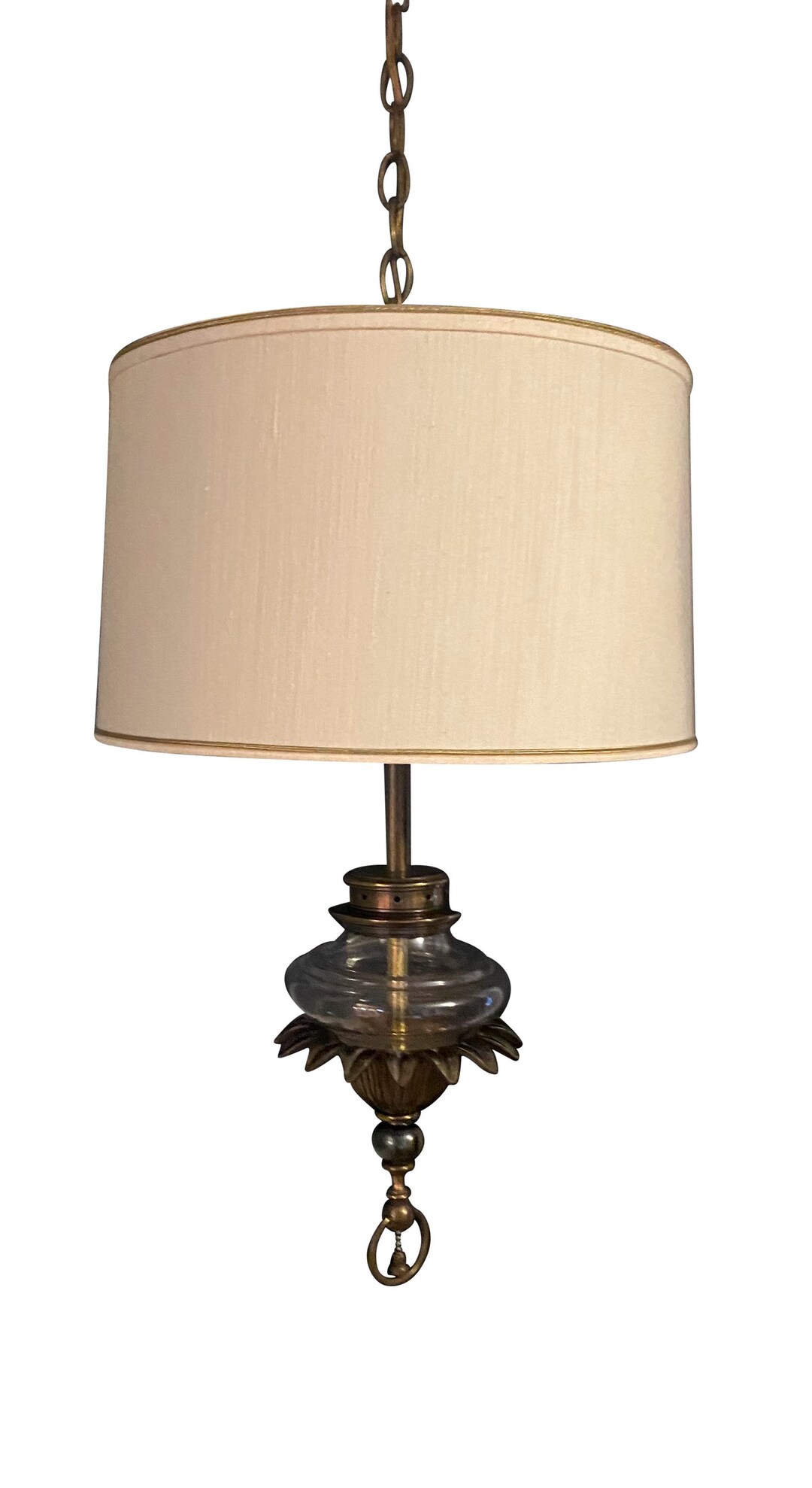 Vintage Hollywood Regency Swag Lamp Stiffel Hanging Lamp With Etsy