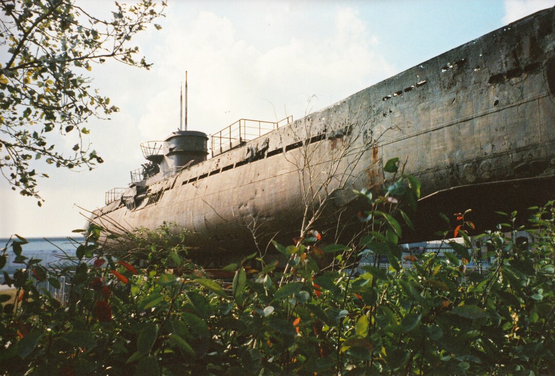 German Uboat on the Wirral Photograph on Framed Wall Canvas Etsy