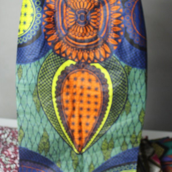 Vibrant Ankara African Textile Pencil Skirts for the holidays (sizes 8)