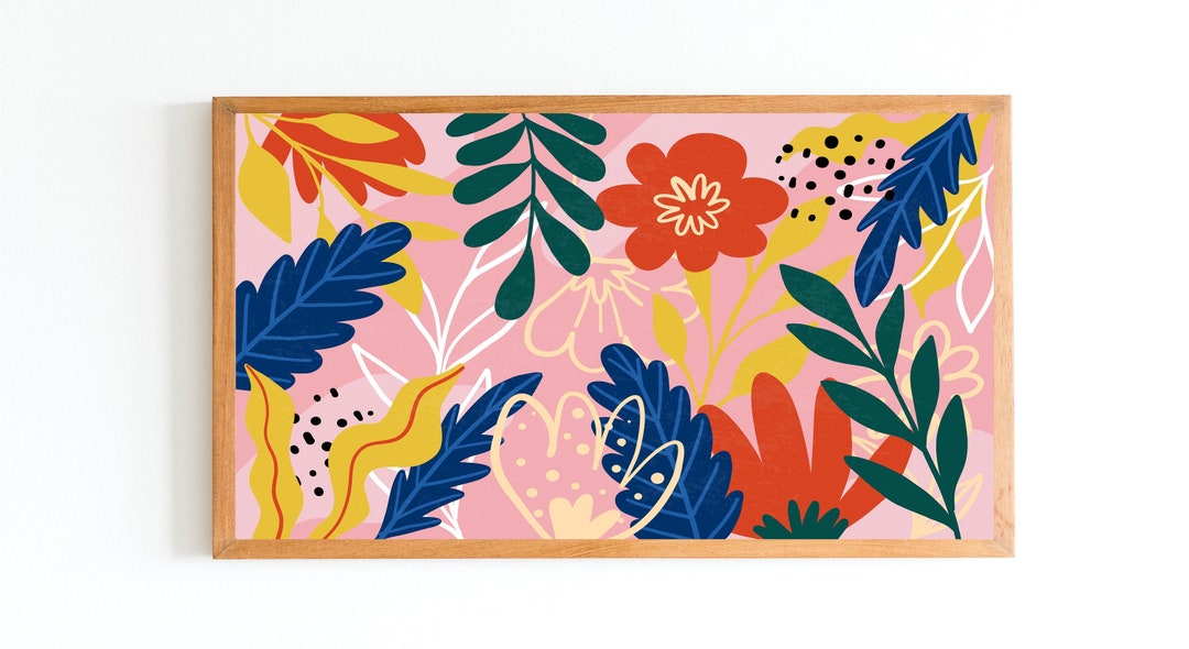 Samsung Frame TV Art Floral Digital Art Kids TV Art Etsy UK