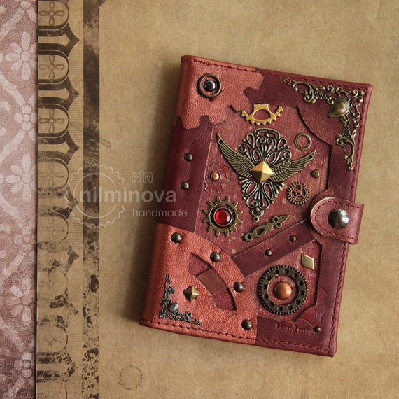Steampunk money clip,credit card holder,id holder