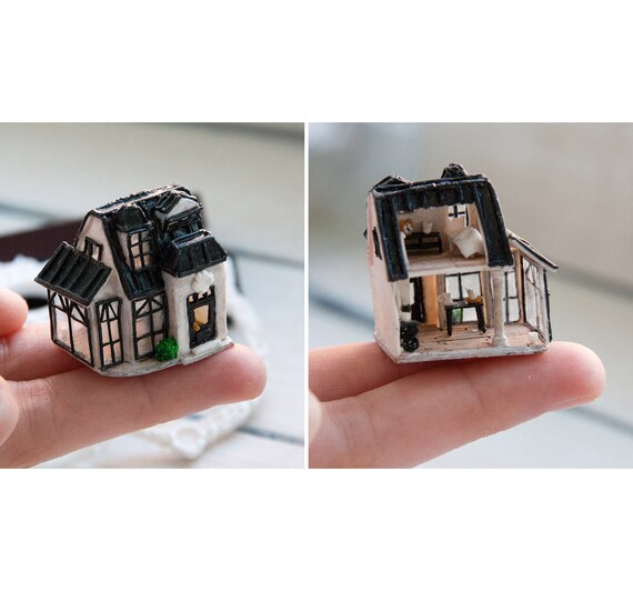 realistic miniature house