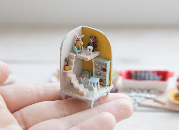realistic miniature house