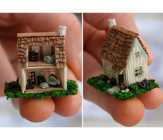 realistic miniature house