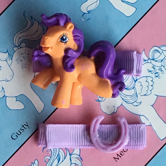 Hoofmade My Little Pony Scootaloo Childhood Barrette Purple Etsy