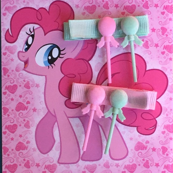 MY LITTLE PONY PINKY PIE KEY RING DOUBLE SIDED GIFT BOX BIRTHDAY PARTY