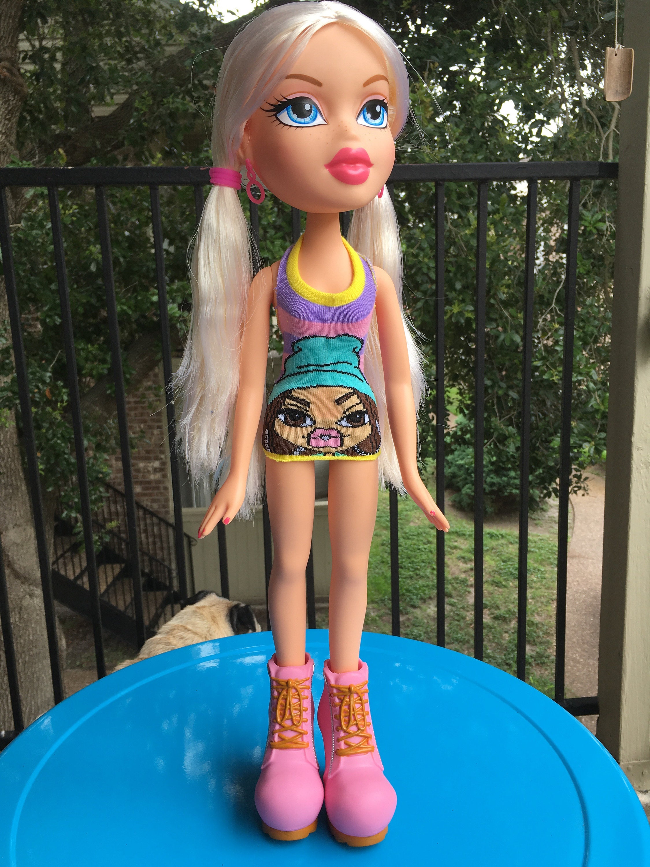 Pastel Sasha Halter Dress for Big Bratz BFF 2 Feet Tall Doll Etsy