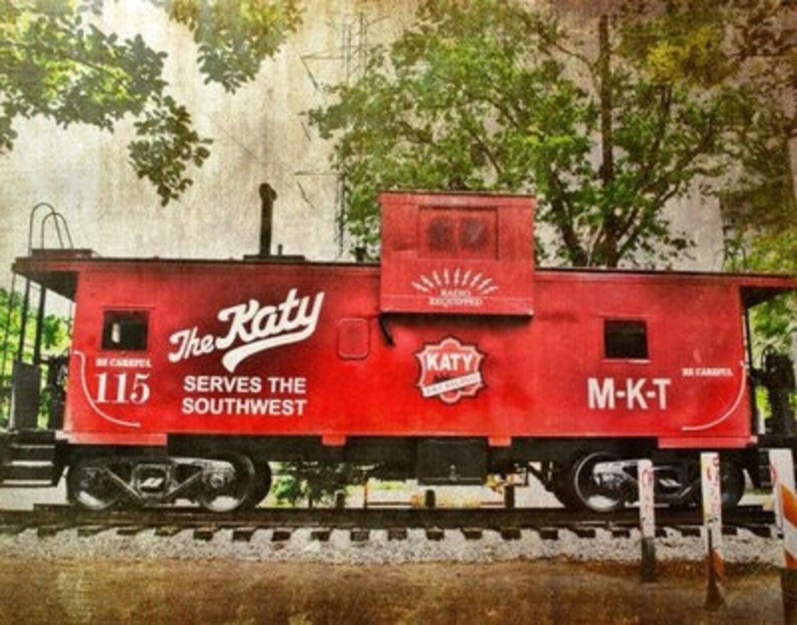 Katy Train Dallas Texas Etsy