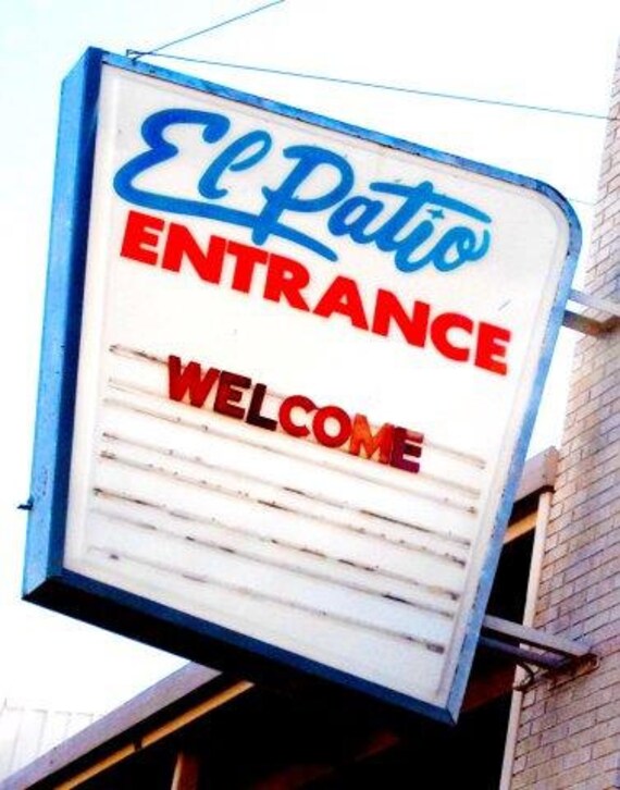El Patio San Angelo Texas Etsy