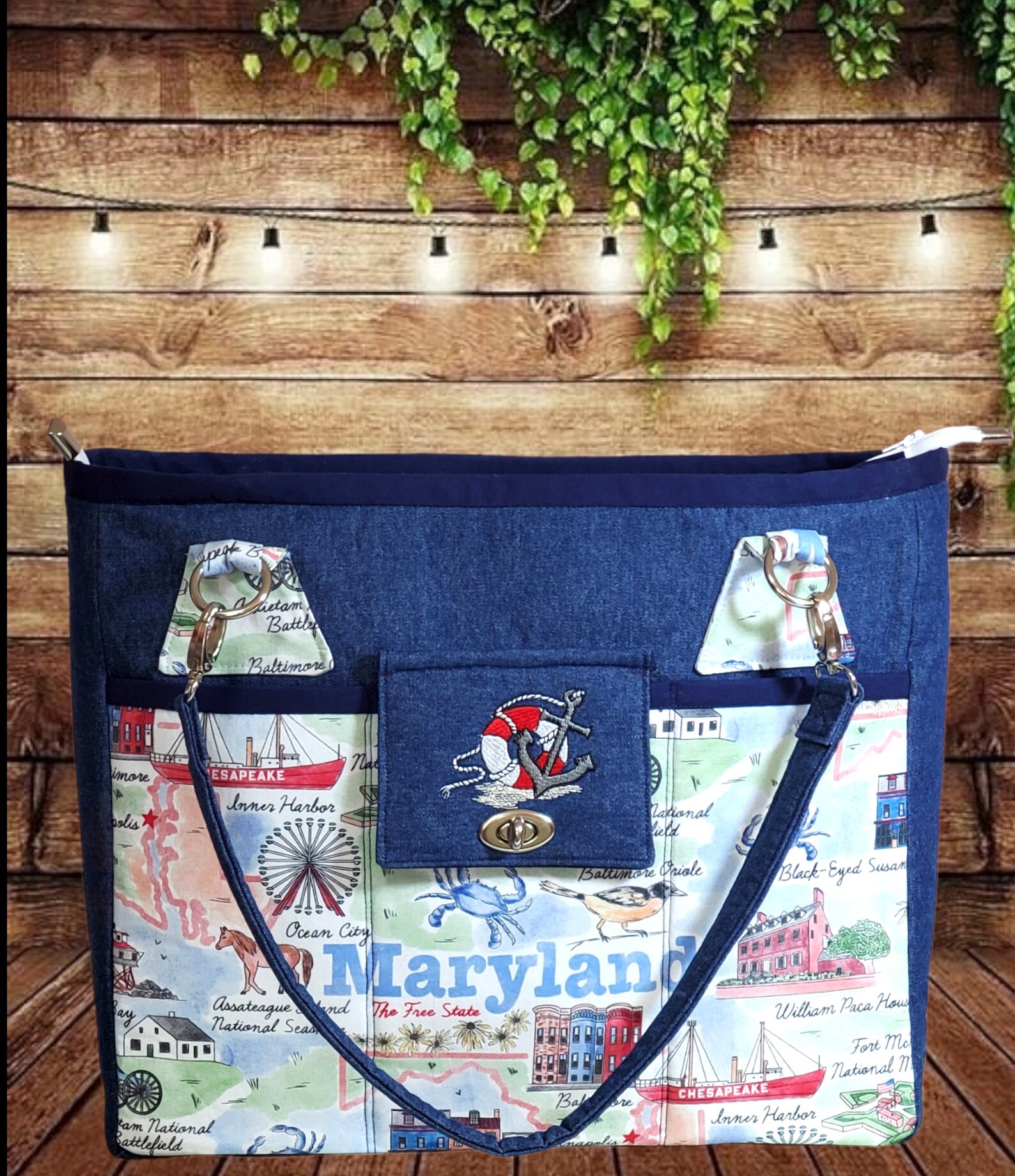 Maryland Tote Bag Etsy