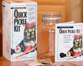 Quick Pickle Kit - great tasting healthy pickles in just 3 days!