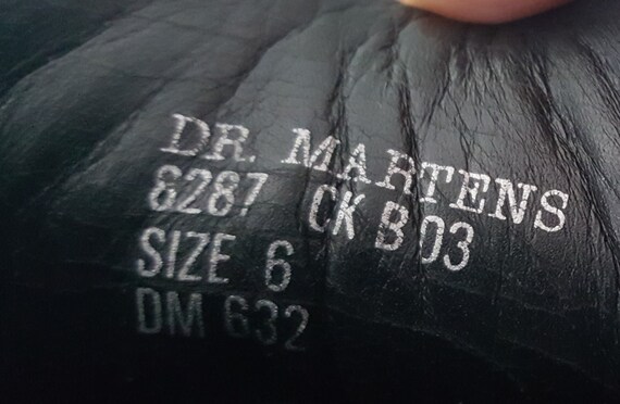 Vintage Dr. Martens Hiker Boots 8287 Made in Engl… - image 4