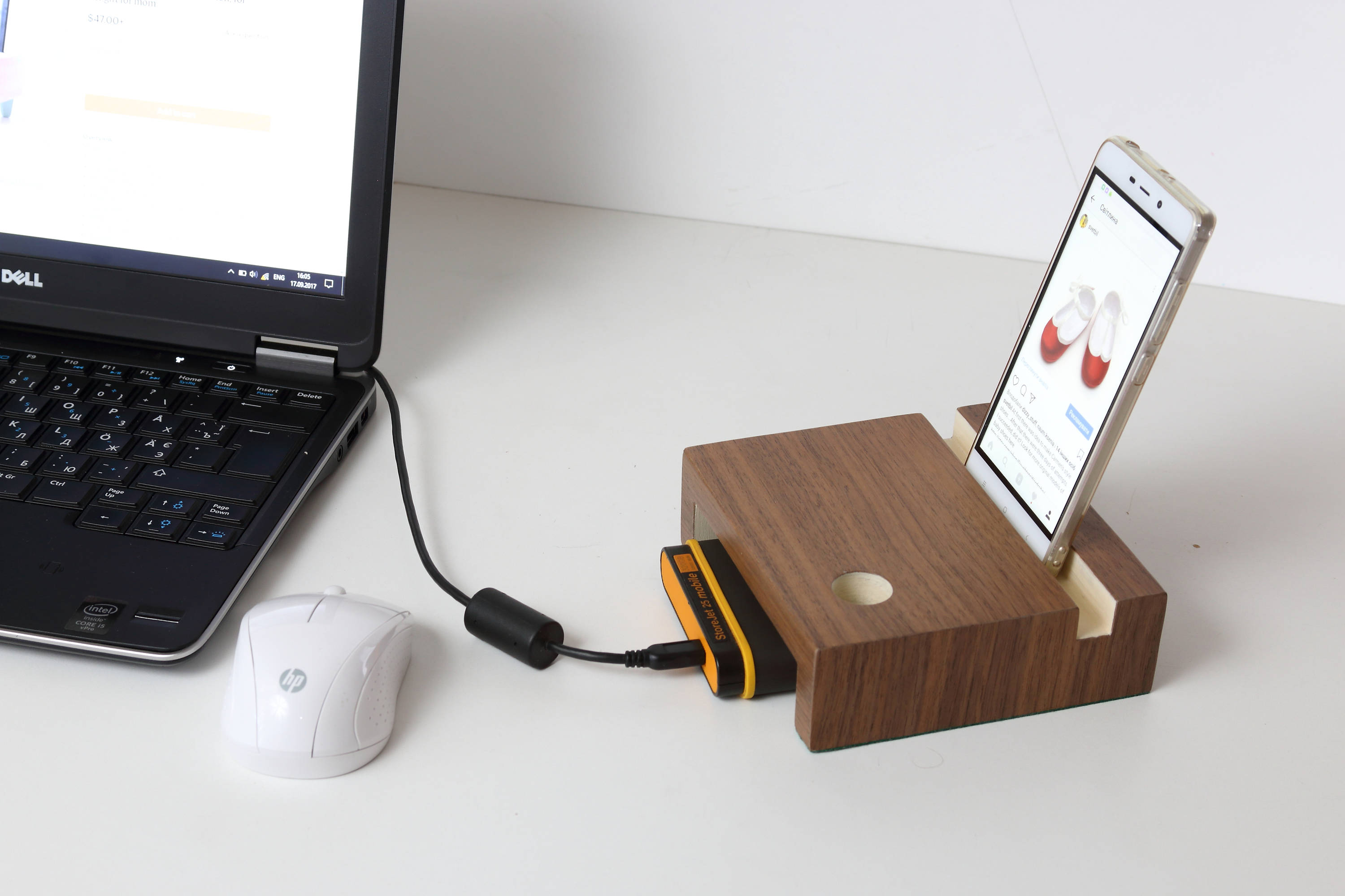 Personalized men gift desk organizer tech gift gift for Etsy