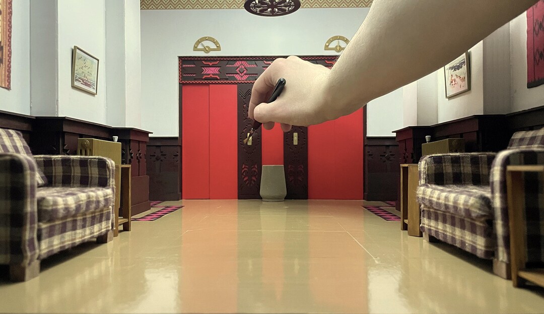 The Shining Blood Elevator Miniature Set 112 Scale Etsy UK