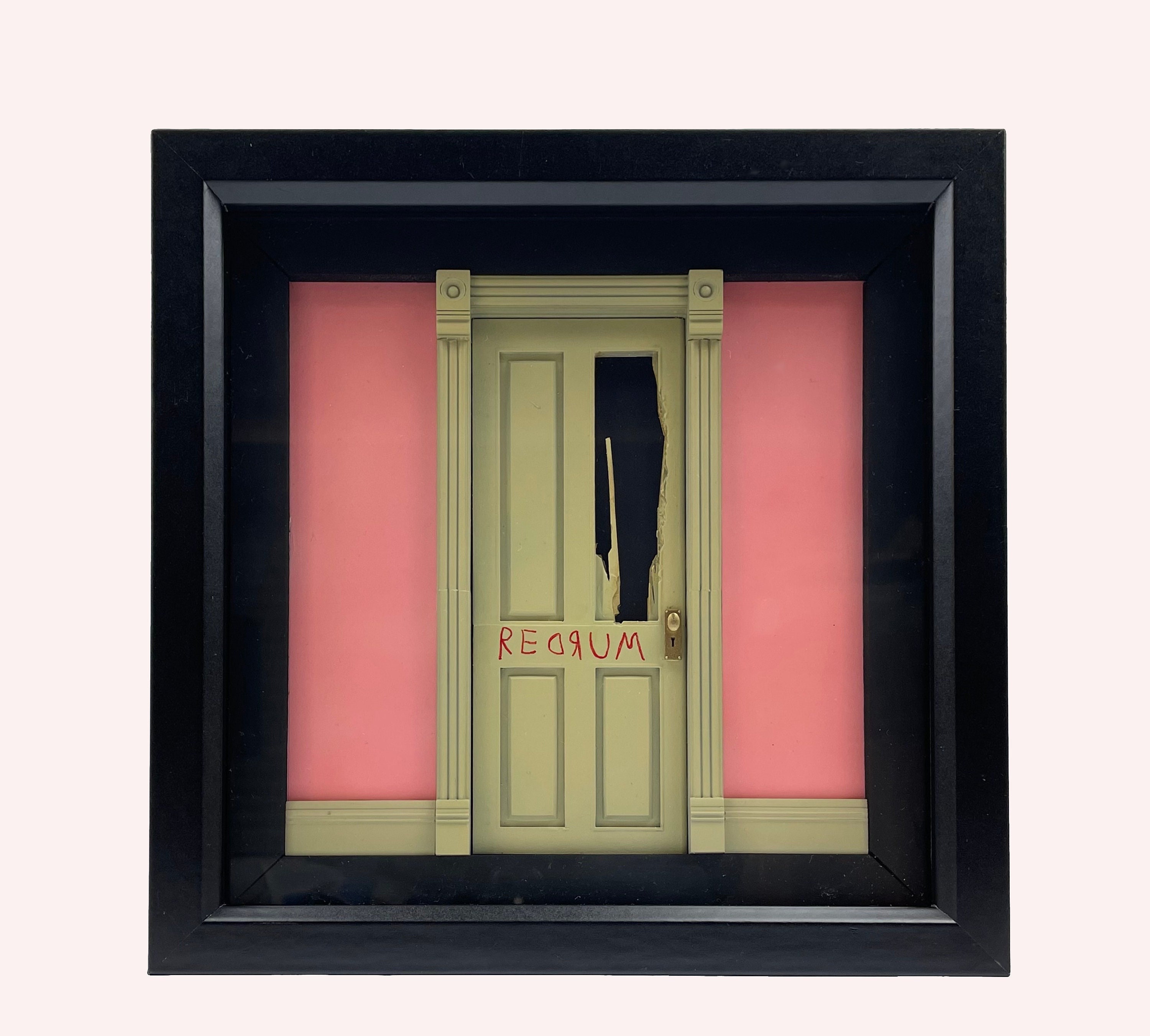 The Shining Redrum Door Framed Shadow Box Etsy