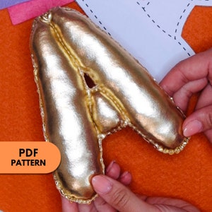 Patrón PDF para Globos Mylar de Tela