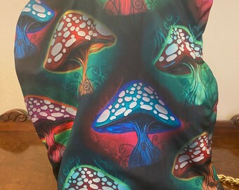 Mystical mushroom festival hood