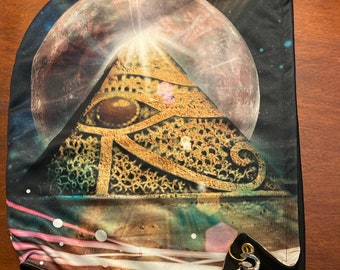Pyramid eye of ra festival hood