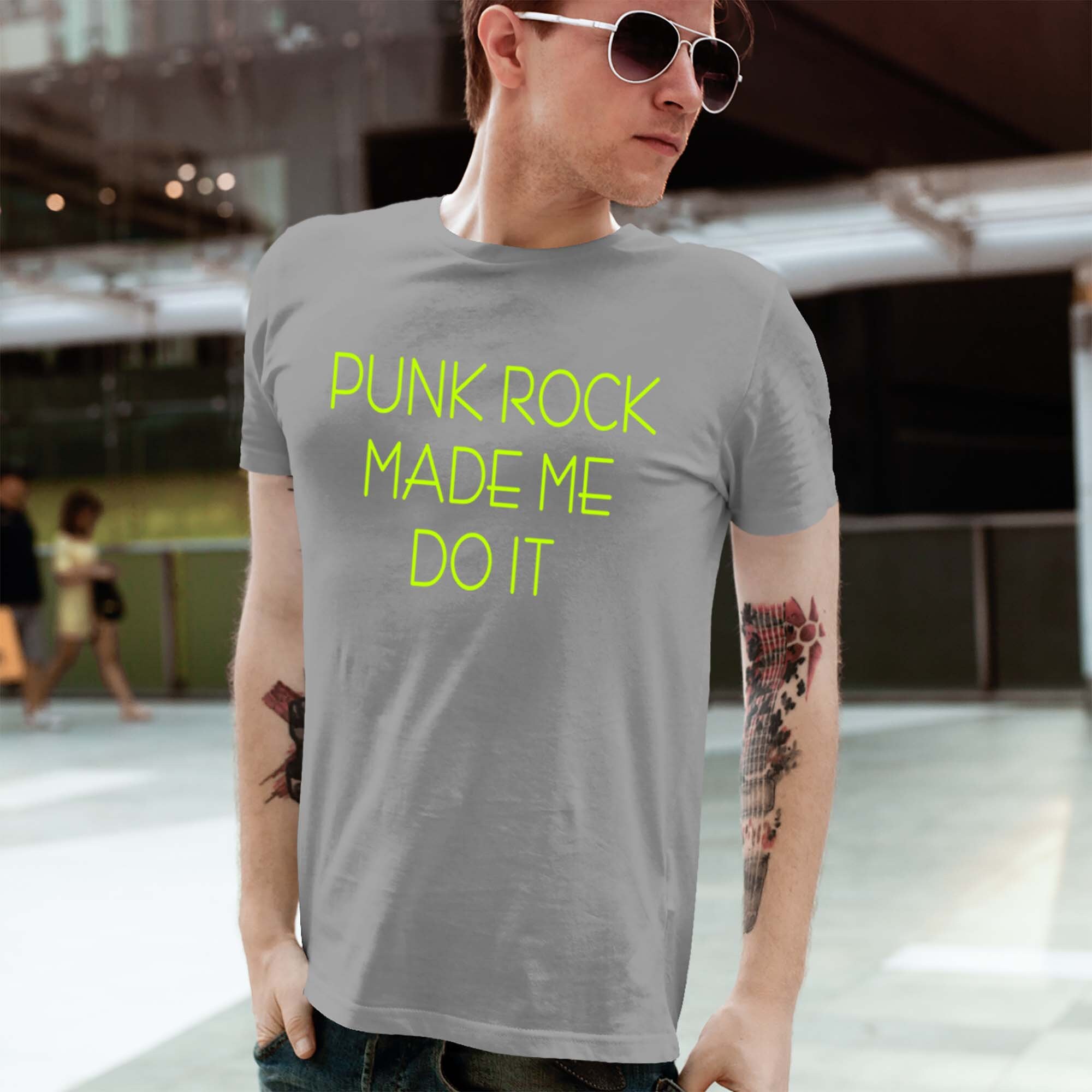 Punk rock fashion t shirts kleding band 