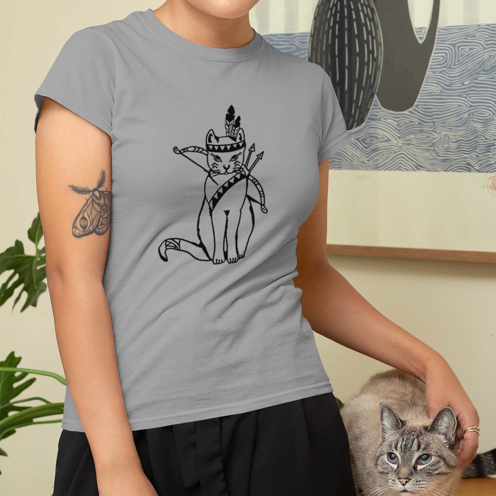 Cat Shirts Gifts Cat Graphic Tees Womens Mens Graphic T Shirts Etsy