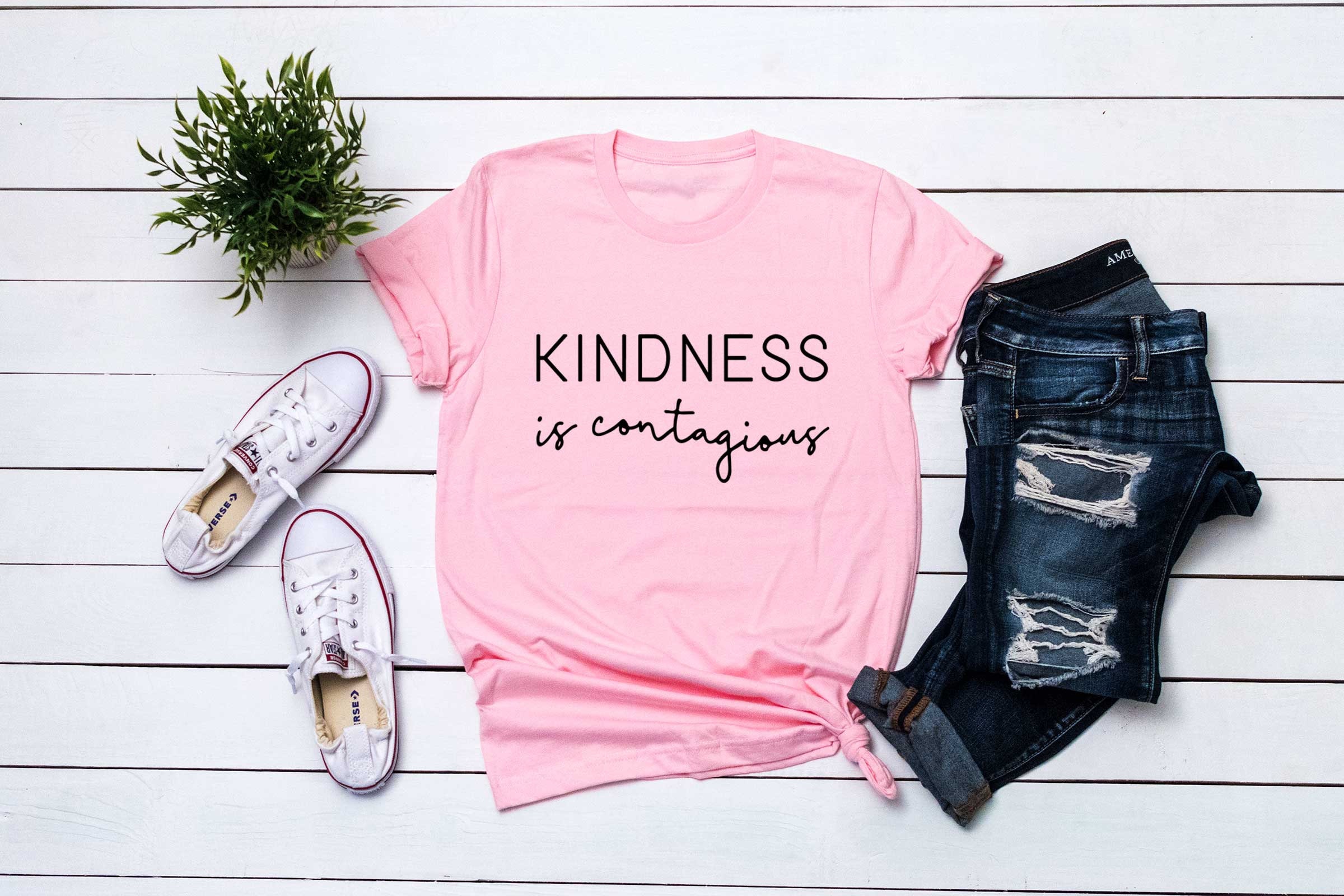 Kindness t shirt kindness is contagious shirt be kind t shirts Etsy