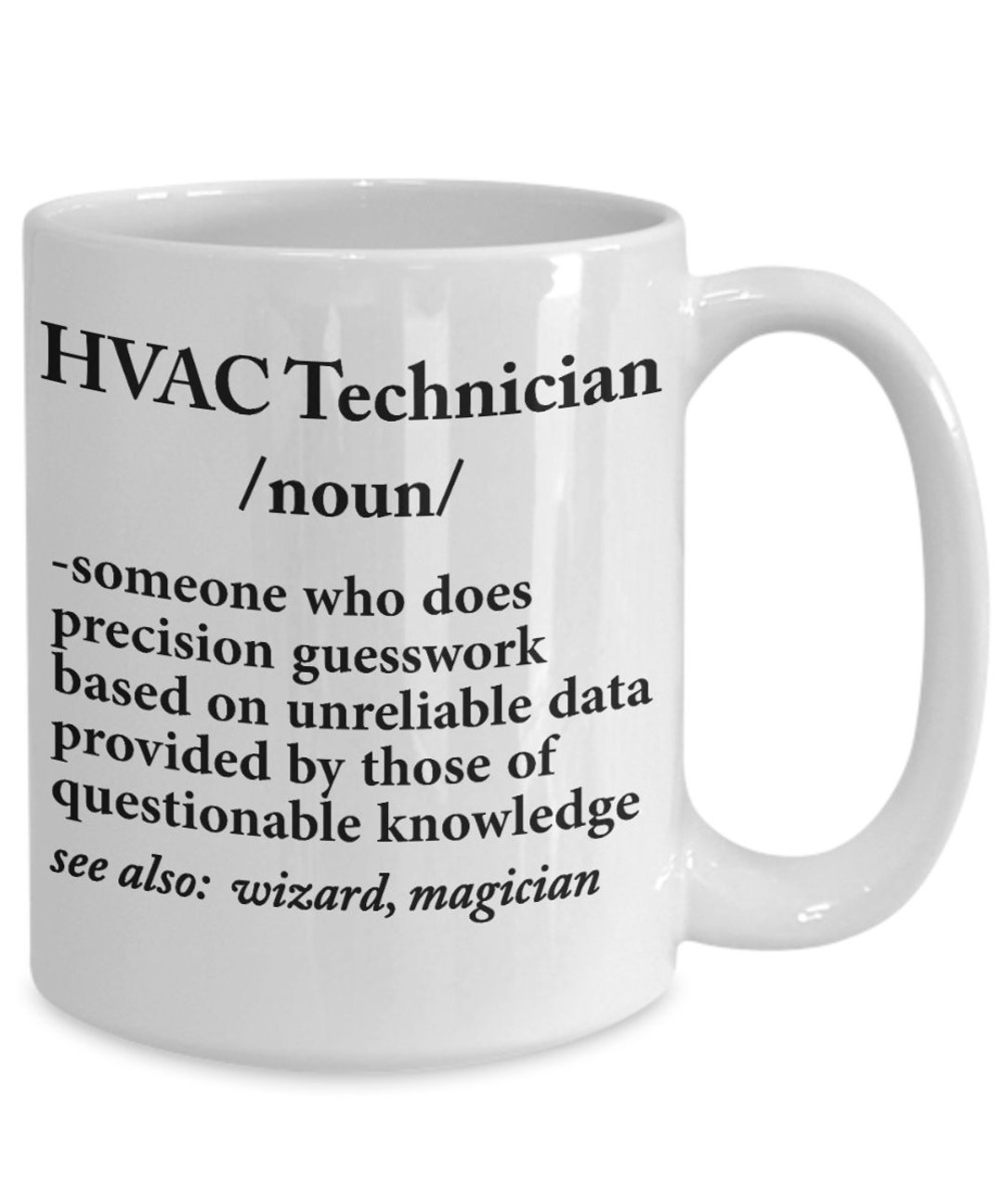 HVAC Technician Mug Gift HVAC Coffee Mug HVAC Gift Idea Etsy