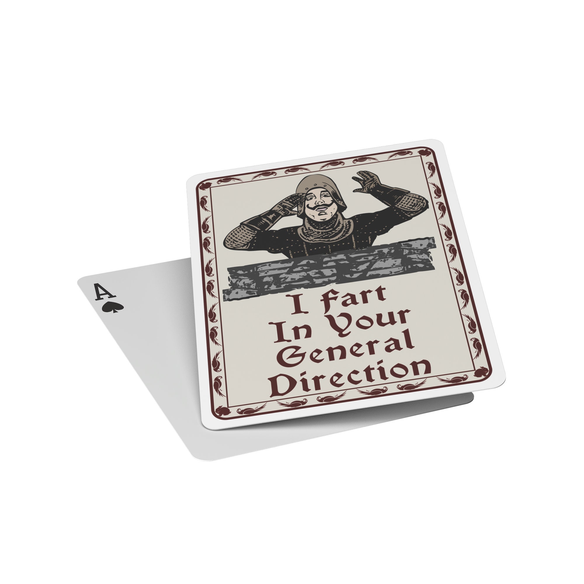 I Fart Monty Python Playing Cards Gift Holy Grail Life of - Etsy